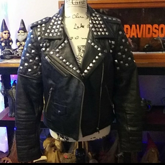 100% Leather Motorcycle Jacket - Picture 12 of 12